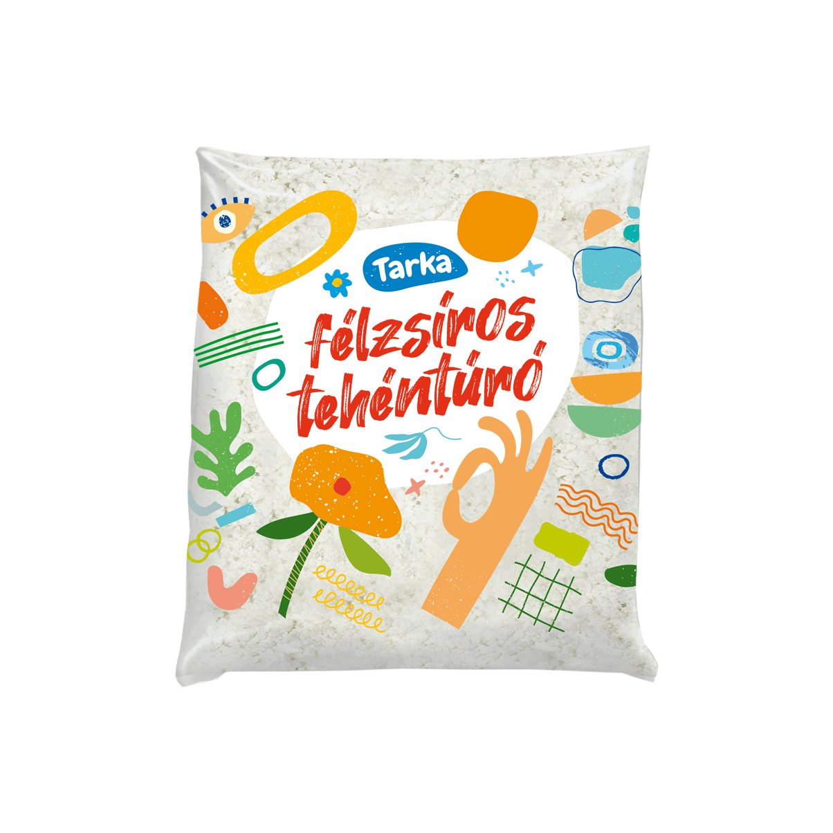 Tarka félzsíros túró 450 g